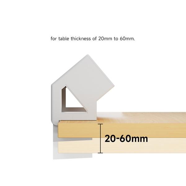 Picture5 Power Socket, White,1 EU Sockets+2 USB Chargers (A+C) 20W