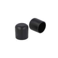 Plastic Cap For Round Tubes, Diam 19mm, PE, Black