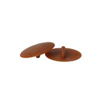 Cover Cap F/KD System S, Brown RAL 8003, Slot Peg