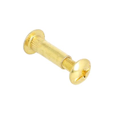 Connecting Screw, 25-33mm, Bore 8mm, M6, Steel Brass Pl.