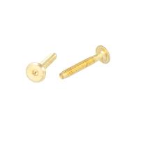 Fifteen Screw, M6x40mm, Solid Brass, Conical