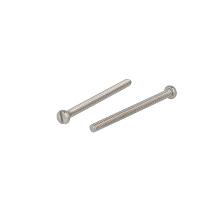 Slotted Cheese Head Screw, M4x50mm, SS/A2, DIN 84