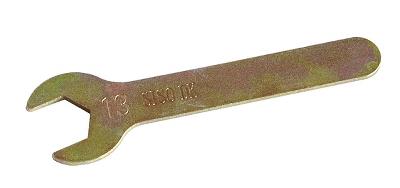 Wrench Key Open 13mm (M8), L 86mm Flat, Steel, YZP