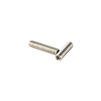 Threaded Bolt M4x20mm, A2, With 2 mm Hex in Both Ends, M4