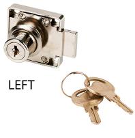 Rim Lock MIC-850, ø19x22mm, Left Hand, NPL, MK SISO, #J12,