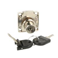 Rim Lock MIC-850, ø19x22mm, Drawer, NPL, HCK SISO, #J11,