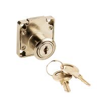 Rim Lock 850, ø19x22mm, Drawer, NPL, Round SISO Metal Key