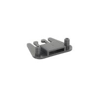 Lyre-Shaped Plastic Catch Guide F/Lay On Bars, Grey
