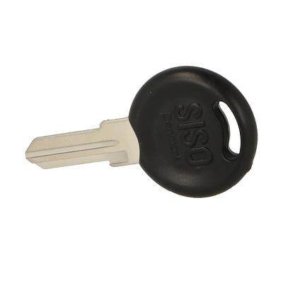 Car Key, SISO Logo, Blank, D/E, Circular FN2 Key Way (New)