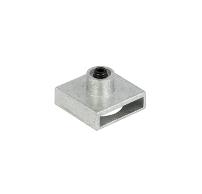 Adjustable Peg 5mm With Premounted Screw, Zinc Pl.