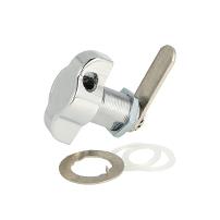 Padlockable Cam Lock #300L, 90DG, ø19x25mm, CPL, Cam A04,