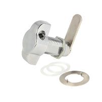 Padlockable Cam Lock #300L, 90DG, ø19x32mm, CPL, Cam A04,