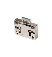 Box Lock 2110 Nickel Pl, 15mm Backset (48x33mm), Without Key