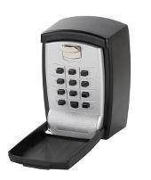 Key Storage Box, 11 Push Buttons, Black, W88 x D56 x H126mm