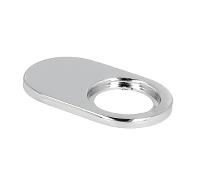 Cover Plate Double F/Lock X-689, Chrome Plated