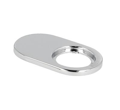 Cover Plate Double F/Lock X-689 & 910, Chrome Plated
