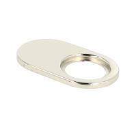 Cover Plate Double F/Lock X-689, Nickel Plated