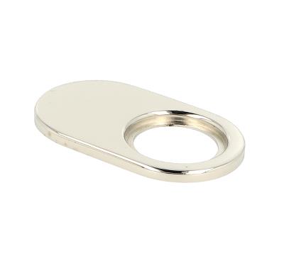 Cover Plate Double F/Lock X-689 & 910, Nickel Plated