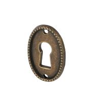 Escutcheon No.7891, Antique Bronzed, Nail On