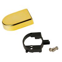 Front Cover 40x30mm Nylon, Gold Plated (Incl. Ring Part), F/