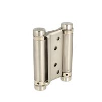 Saloon Door Double Action Spring Hinge, 78mm, SS304 Brushed
