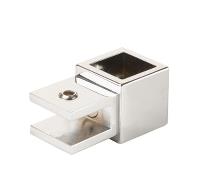 Bar To Glass Centre Bracket,F/19x19mm Square Tube,CPL,8-10mm
