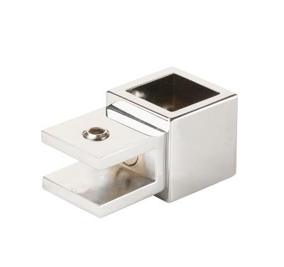 Bar To Glass Centre Bracket,F/19x19mm Square Tube,CPL,6-8mm