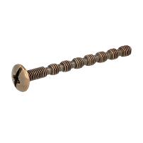 Multisize Screw M-45, M4, Bronze Pl, 7 Cuts From 10 To 45mm