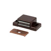 Magnetic Catch, 4 KG, Brown, cc 32mm,W/Square Striking Plate