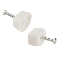 Shelf Support, Nail-On, No. 158, White RAL 9003