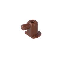 Lay-In Shelf Support F/16mm Panel, ø5mm Plast Pin, Brown