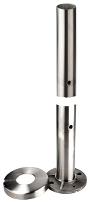 End Baluster SS316 Brushed,ø42,4x2x1150mm, 2 Holes One Side