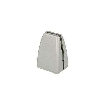 Partition Panel Clamp, Top-Fix, Alu, Silver Painted,F/4-8mm