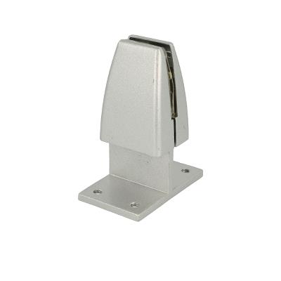 Partition Panel Clamp,Back-To-Back,Alu,Silver Painted,F/4-8