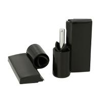 Toilet Cubicle Hinge, Right Hand, Black PP