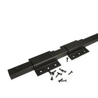 Table Extension Bar 810mm, Steel Black Matt, W/2-U-Brackets