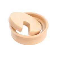 Wooden Grommet ø80x23mm, Maple Wood, W/Clear Laquer