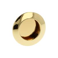 Venus Mortise Handle, Bore ø35x7mm, Gold Plated, Threaded