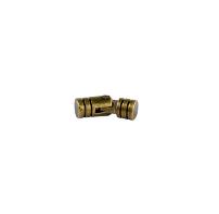 Mini Brass Cylinder Hinge, Bronze Plated, ø 5 x 15mm