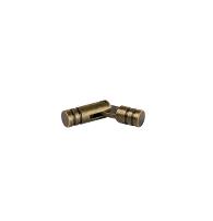Mini Brass Cylinder Hinge, Bronze Plated, ø 5 x 25mm