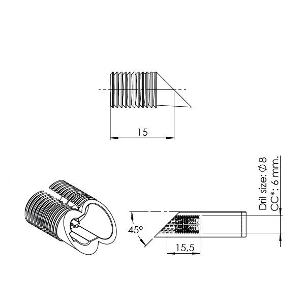 Keyhole Fixture 