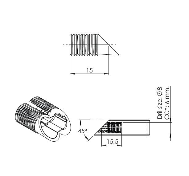 Keyhole Fixture 
