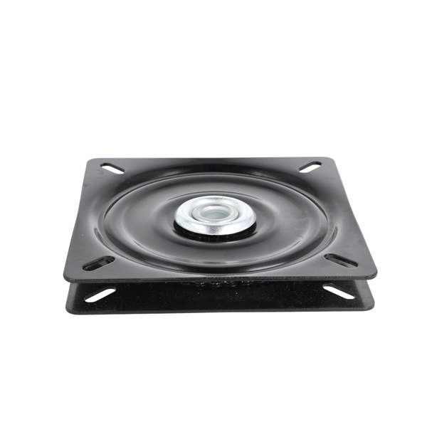 Swivel Plate 360DG-FB, 159x159mm, Black ZP, Load Cap. 220KG,