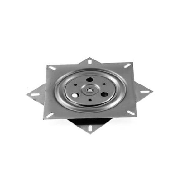 Swivel Plate 360DG, 175x175mm, Zinc Pl, Load Capacity 100KG