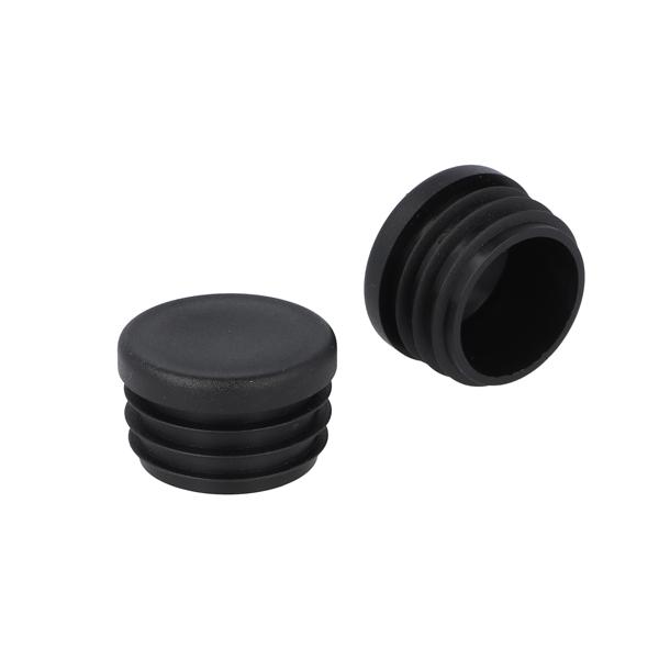 Insert Glide For Round Tubes, Diam 32mm, PE, Black