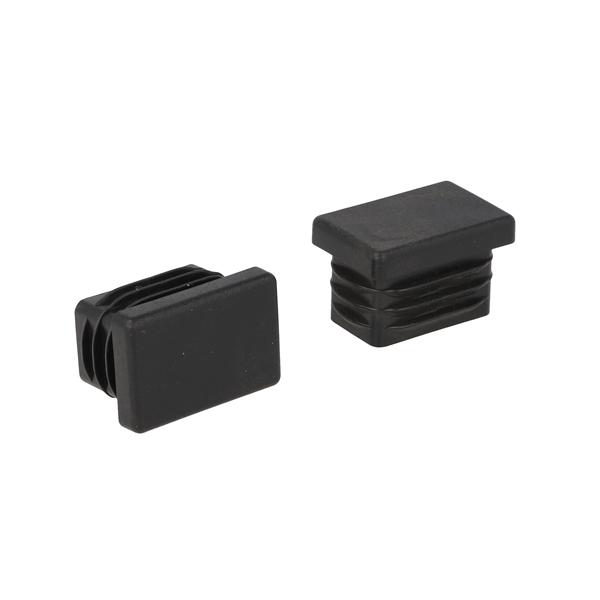 Insert Glide For Rectangular Tubes, 30x20mm, PE, Black