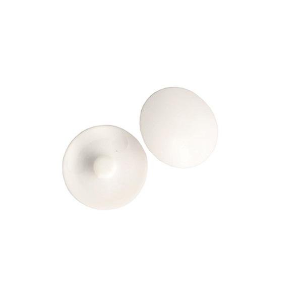 Cover Cap F/Barrel Fix 1295, White, ø12mm