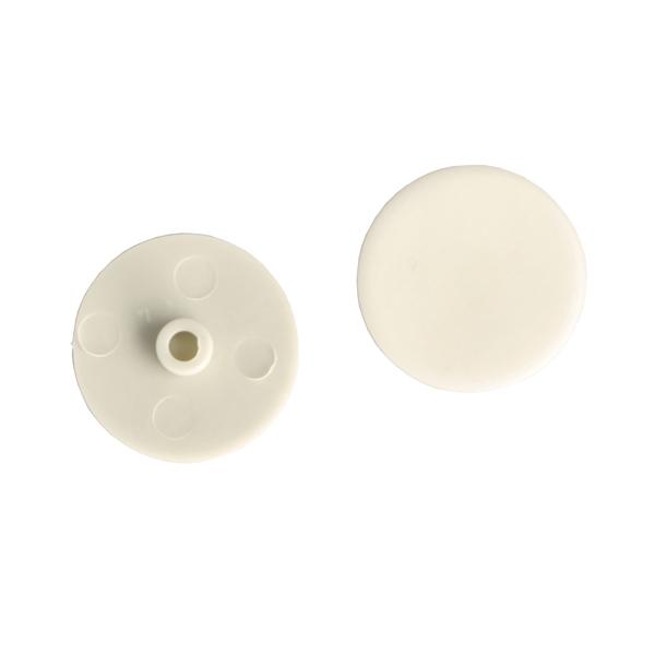 Cover Cap F/Barrel Fix 1514+1512, ø18mm, Light Grey RAL 9002