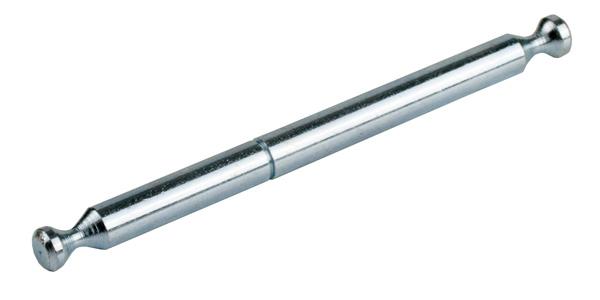 Double Dowel Pin F/System S,Bore 34mm,Without Ring,Steel BZP