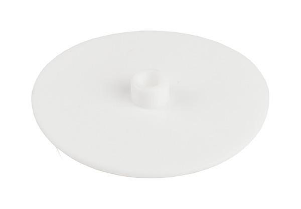 Cover Cap Fuerte, ø39mm, W/Centre Pin ø6,1mm, White